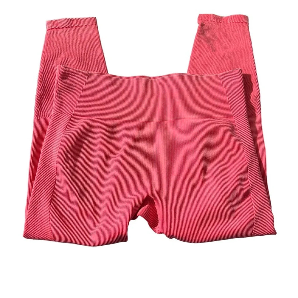 JoyLab women's large cropped salmon collar active leggings